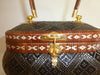 Thai Handbag - Black with Diamond Patterns