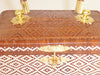 Thai Handbag - Brown and Creamy Rectangle