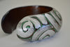 Hand Painted Thai Mango Wood Bracelet Bangle