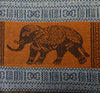 Pashmina Cashmere Wool Shawl Scarf with Thai Elephants